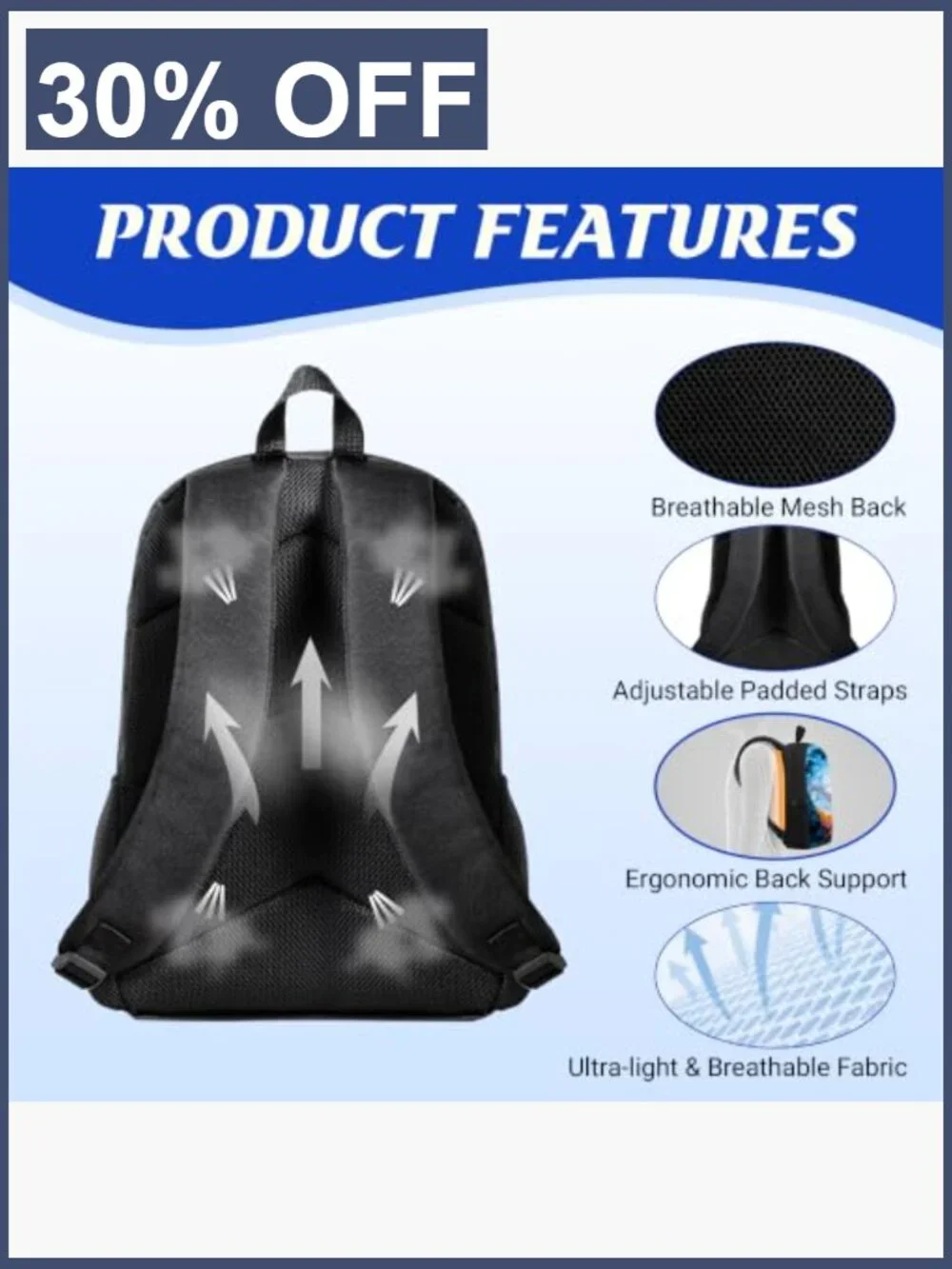 17 Inch Baseball Backpack Set with Lunch Box & Pencil Case for School